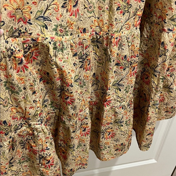 THE GREAT. The Breeze Floral Midi Dress with Pockets - Picture 8 of 13